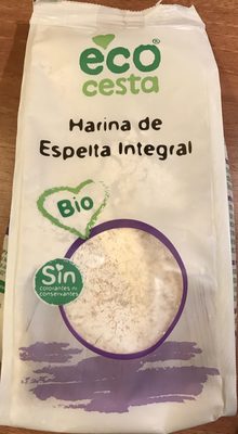 Harina de espelta integral front packaging