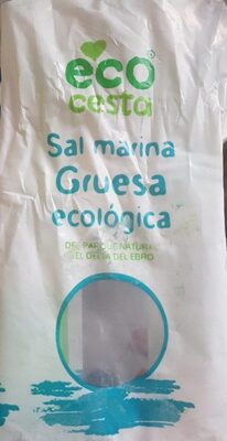 Sal marina gruesa ecológica