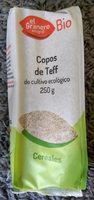 Bio copos de teff de cultivo ecológico