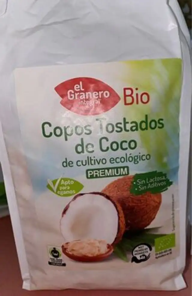 Copos Tostados de Coco