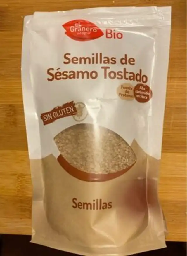 Semillas de sésamo tostado