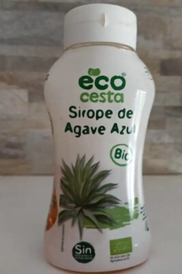 Sirope de agave azul front packaging