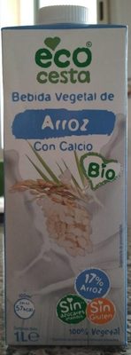 Bebida vegetal de arroz con calcio