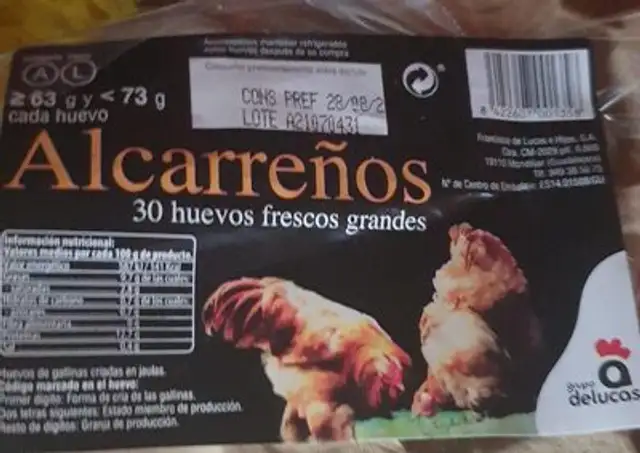 Huevos 30