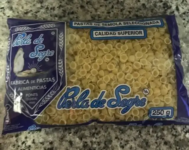 Pasta de semola seleccionada