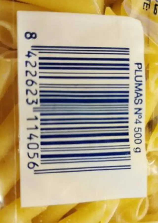 Macarrons nutrition facts table