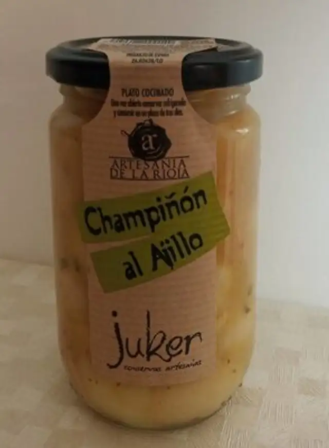 Champiñón al ajillo