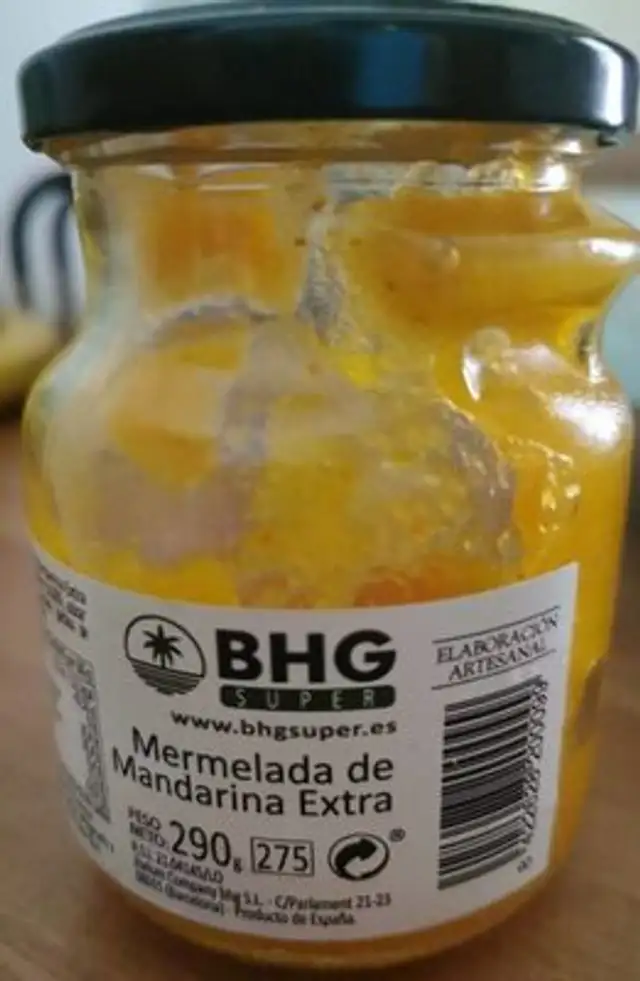 Mermelada de Mandarina Extra