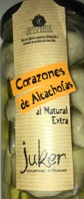 Alcachofas front packaging
