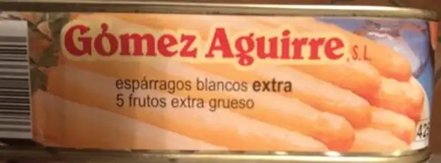 Esparragos blancos