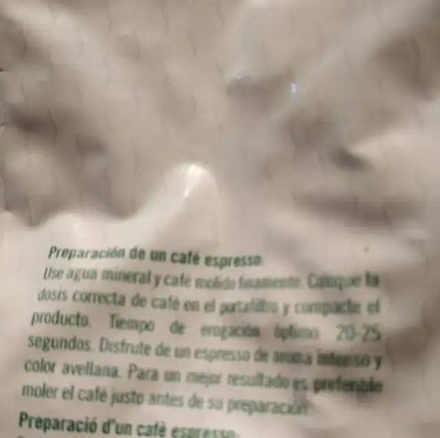 Novell ecologic nutrition facts table