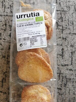 Tejas de almendra y espelta