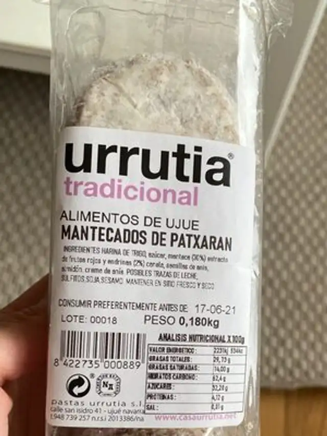 Mantecados de Patxaran