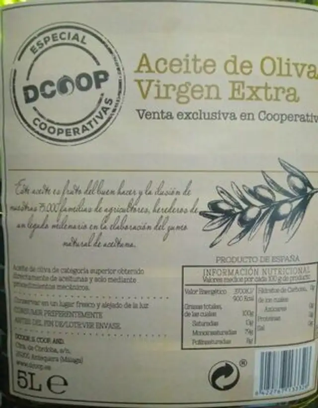 Aceite de Oliva Virgen Extra