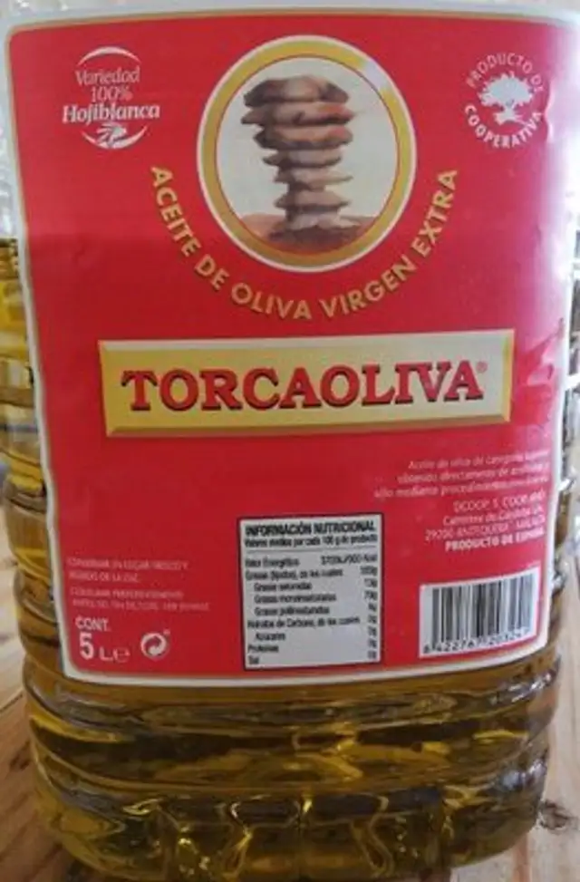Aceite de oliva virgen extra