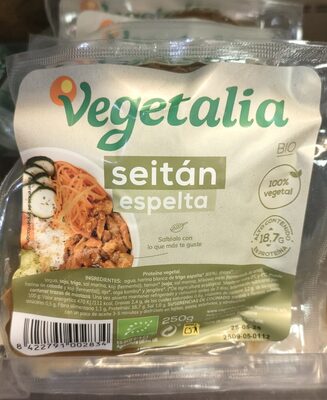 Seitán de espelta front packaging