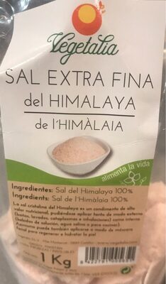 Sal extra fina del Himalaya