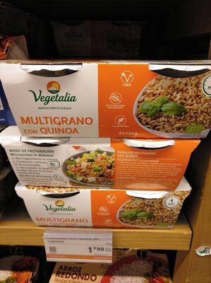 Multigrano con quinoa front packaging
