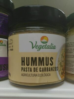 Hummus pasta garbanzos