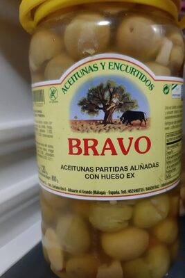 Aceitunas front packaging