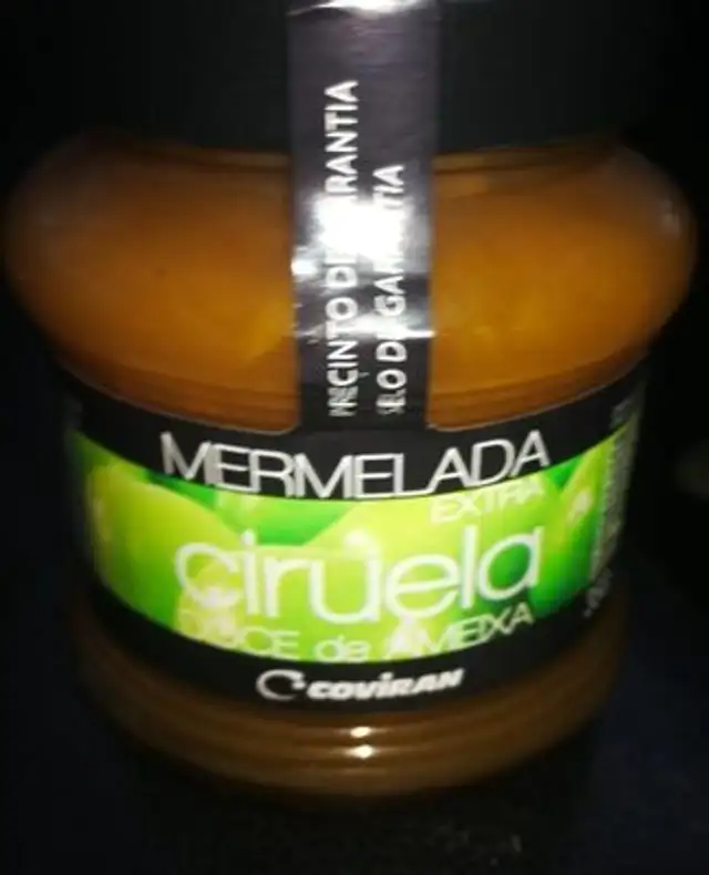 Mermelada extra de ciruela