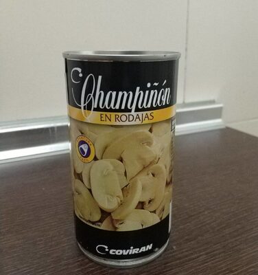 Champiñones en rodajas