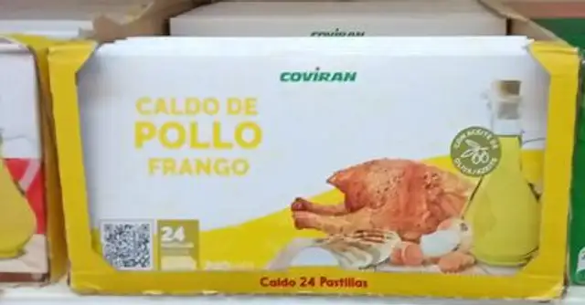 Caldo sabor pollo