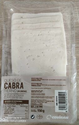 Queso de cabra tierno en lonchas