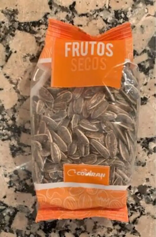 Pipas gigantes tostadas con sal