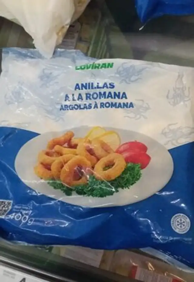 Anillas a la romana ultracongeladas