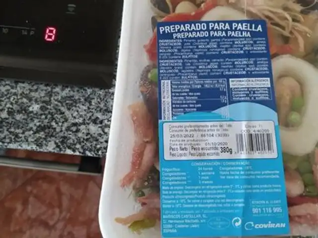 Preparado para paella