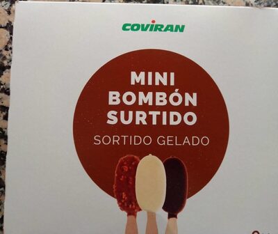 Mini bombón surtido front packaging