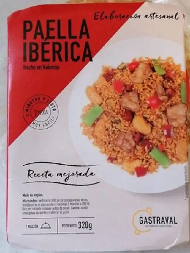 Paella ibérica