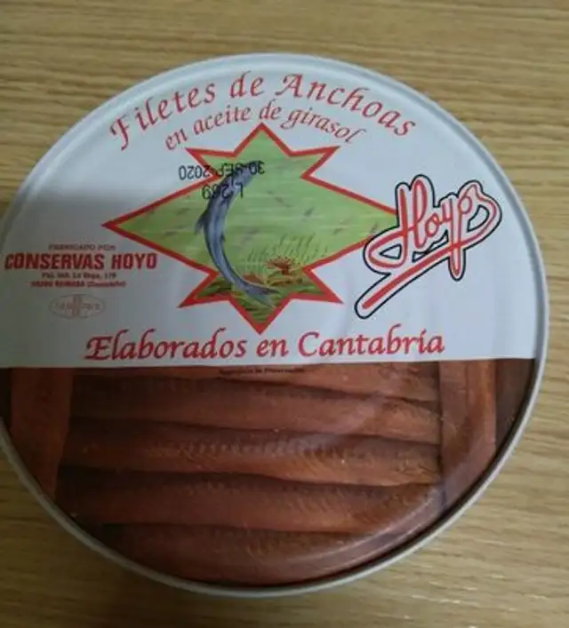 Filetes de anchoas