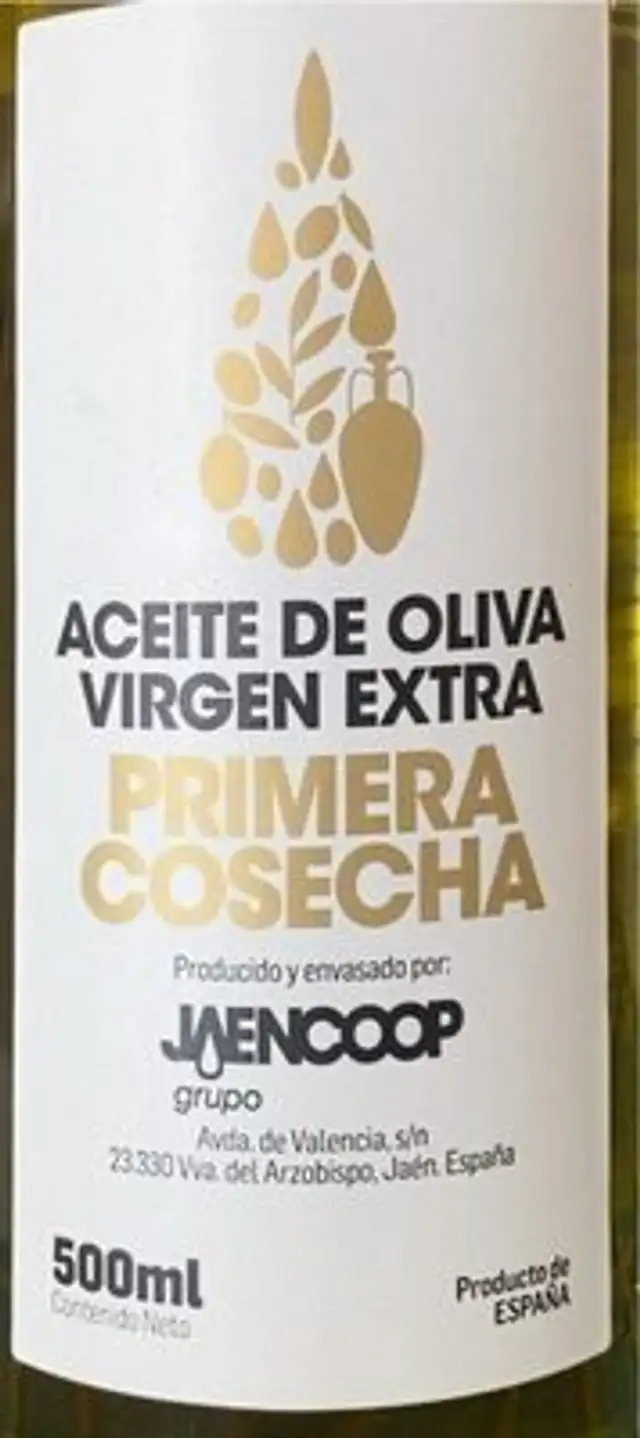 Aceite de oliva virgen extra primera cosecha