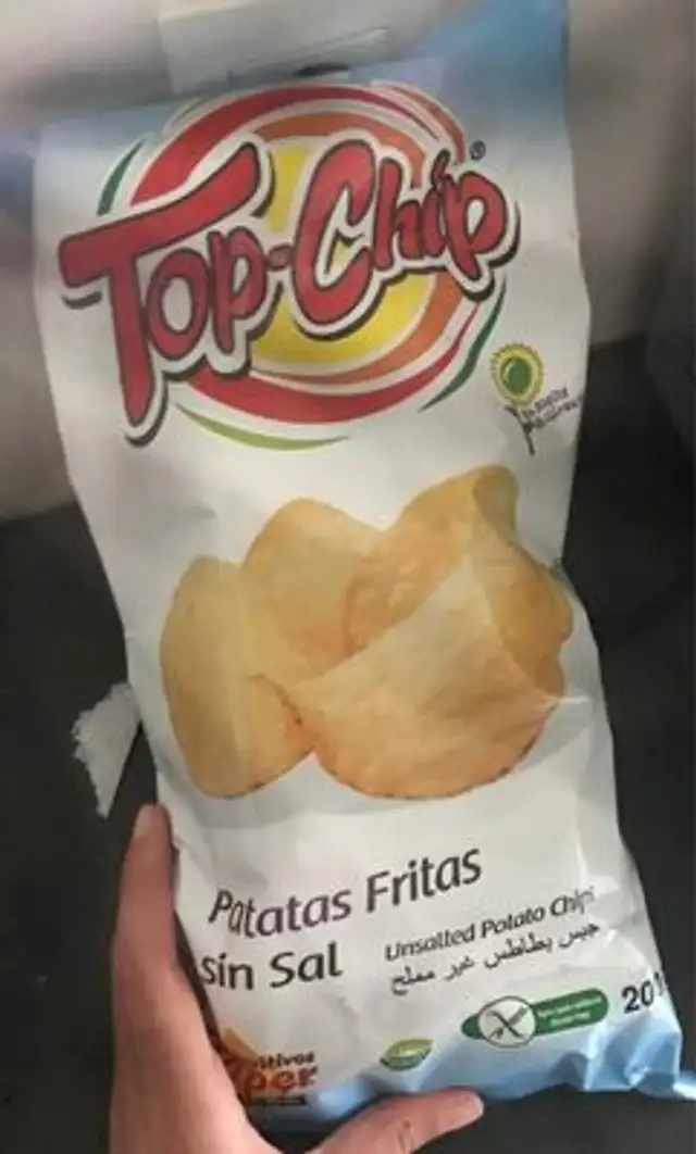 Frites sans sel