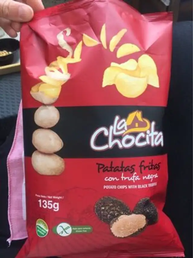 Patatas fritas con trufa negra