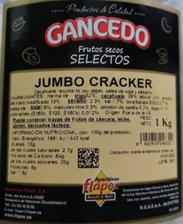 Jumbo cracker