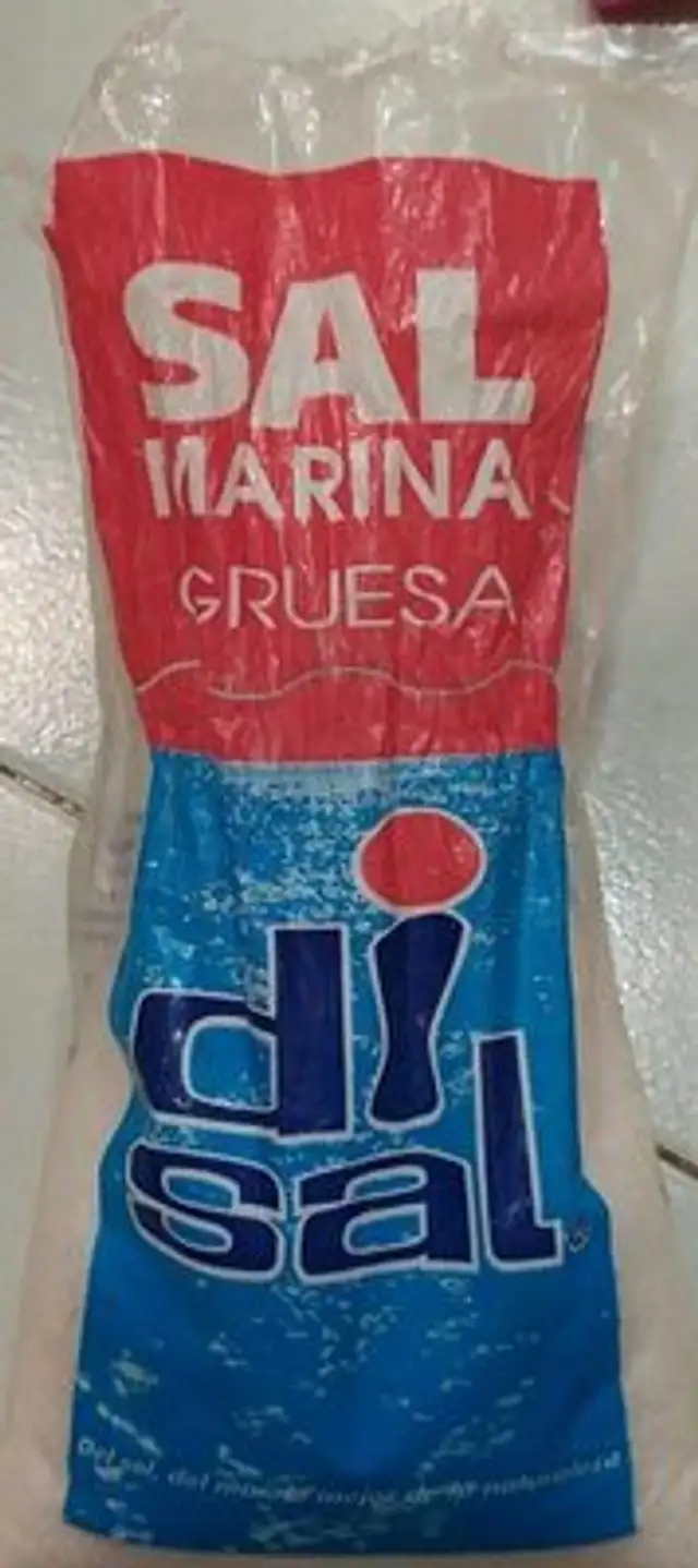 Sal marina gruesa