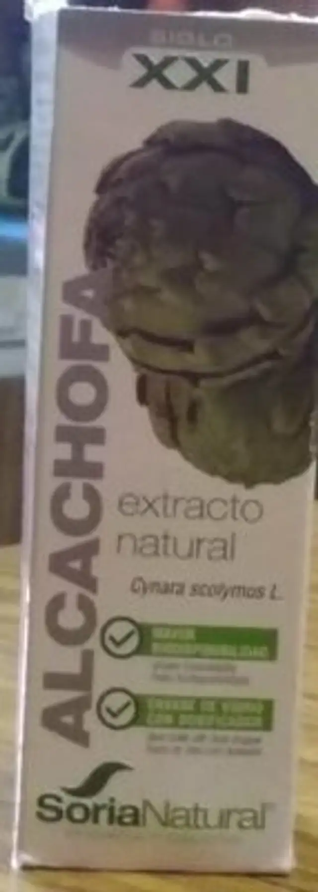 Extracto natural de alcachofa
