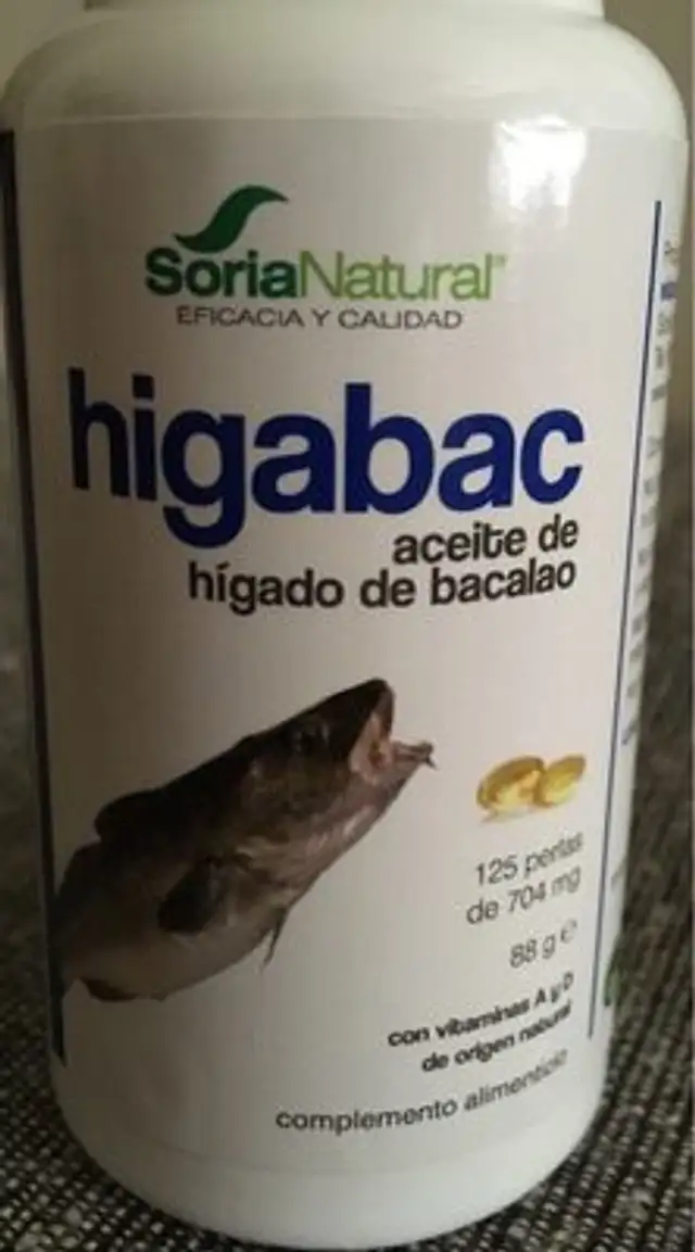 Higabac aceite de higado de bacalao