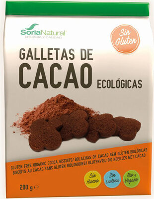 Galletas de cacao ecológicas