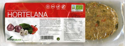 Hamburguesa vegetal hortelana