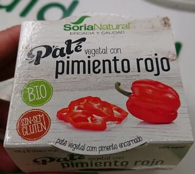 Pate pimento rojo