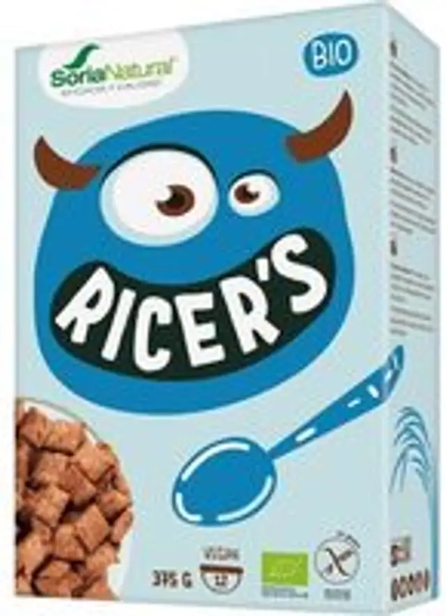 Ricer's almohadillas de arroz rellenas de cacao