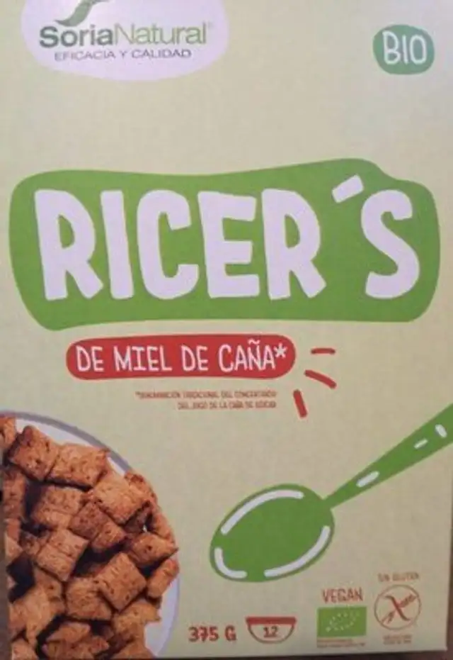 Ricer's de miel de caña