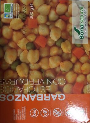 Garbanzos Estofados con Verduras front packaging