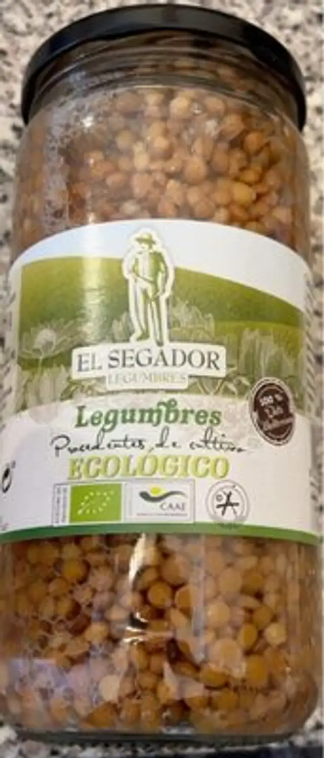 Legumbres procedentes de cultivo ecologico