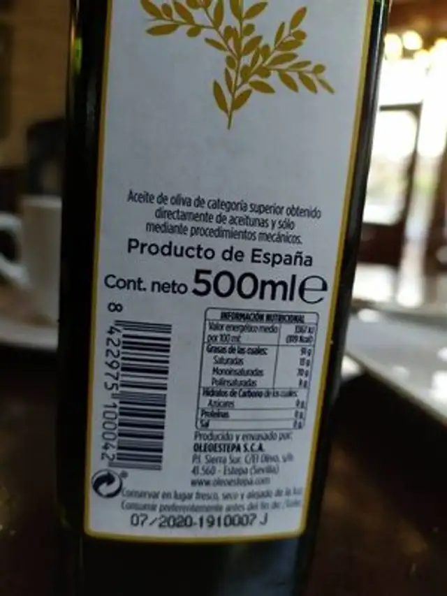 Aceite de oliva