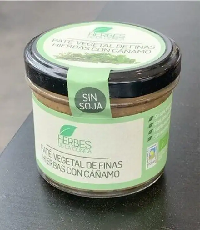 Paté Vegetal de Finas Hierbas con Cáñamo